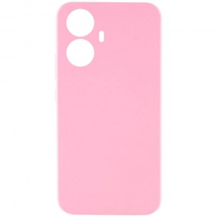 Чохол Silicone Cover Lakshmi Full Camera (AAA) для Realme 10 Pro+ Рожевий / Light pink