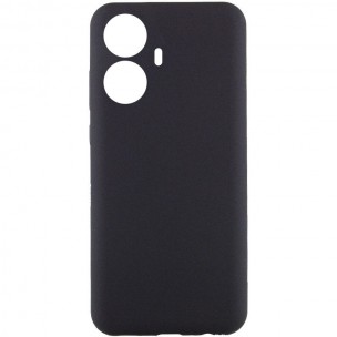 Чохол Silicone Cover Lakshmi Full Camera (AAA) для Realme 10 Pro+ Чорний / Black