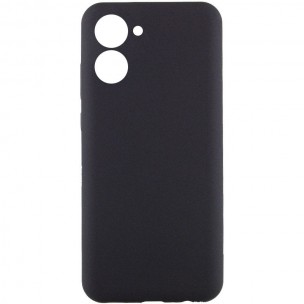 Чохол Silicone Cover Lakshmi Full Camera (AAA) для Realme C33 Чорний / Black