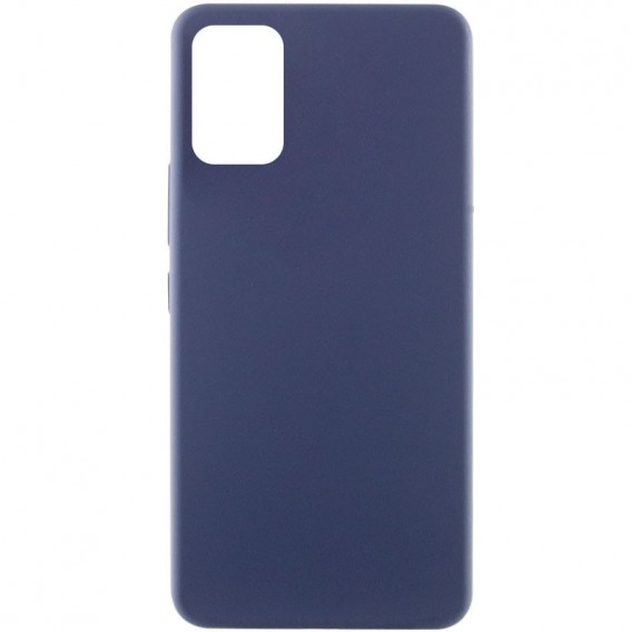 Чехол Silicone Cover Lakshmi (AAA) для Samsung Galaxy A51 4G Темно-синий / Midnight blue