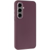 TPU чохол Bonbon Metal Style для Samsung Galaxy S24+ / S25+ Бордовий / Plum