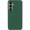 TPU чохол Bonbon Metal Style для Samsung Galaxy S24+ / S25+ Зелений / Army green