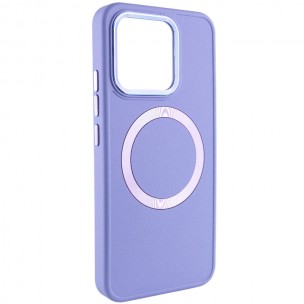 TPU чехол Bonbon Metal Style with MagSafe для Xiaomi 14 Pro Сиреневый / Dasheen TPU чехол Bonbon Metal Style with MagSafe для Xiaomi 14 Pro Сиреневый / Dasheen