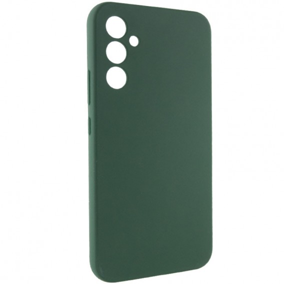 Чохол Silicone Cover Lakshmi Full Camera (AAA) для Samsung Galaxy S24 Зелений / Cyprus Green