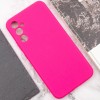 Чохол Silicone Cover Lakshmi Full Camera (AAA) для Samsung Galaxy S24 Рожевий / Barbie pink