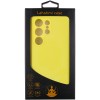 Чохол Silicone Cover Lakshmi Full Camera (AAA) для Samsung Galaxy S24 Ultra Жовтий / Yellow