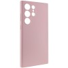 Чохол Silicone Cover Lakshmi Full Camera (AAA) для Samsung Galaxy S24 Ultra Рожевий / Pink Sand