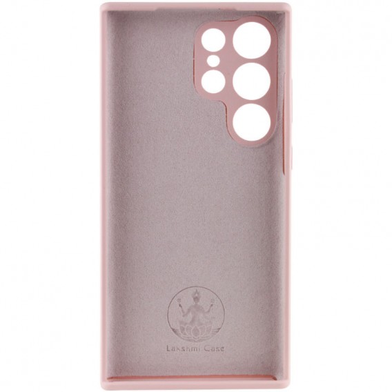 Чохол Silicone Cover Lakshmi Full Camera (AAA) для Samsung Galaxy S24 Ultra Рожевий / Pink Sand