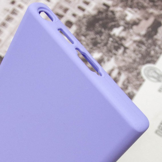 Чехол Silicone Cover Lakshmi Full Camera (AAA) для Samsung Galaxy S24 Ultra Сиреневый / Dasheen