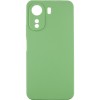 Чехол Silicone Cover Lakshmi Full Camera (AAA) для Xiaomi Redmi 13C / Poco C65 Мятный / Mint
