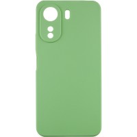 Чехол Silicone Cover Lakshmi Full Camera (AAA) для Xiaomi Redmi 13C / Poco C65 Мятный / Mint