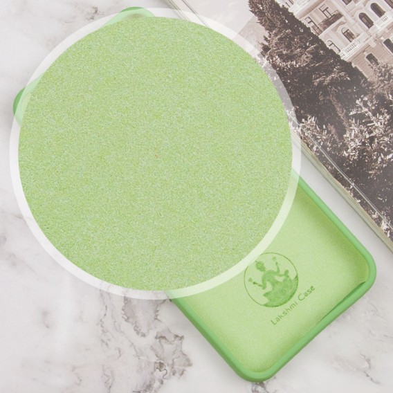 Чехол Silicone Cover Lakshmi Full Camera (AAA) для Xiaomi Redmi 13C / Poco C65 Мятный / Mint