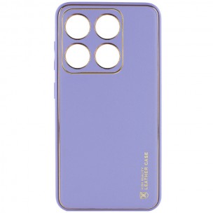 Шкіряний чохол Xshield для Xiaomi 14 Pro Бузковий / Dasheen Шкіряний чохол Xshield для Xiaomi 14 Pro Бузковий / Dasheen