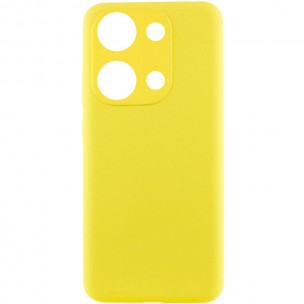 Чехол Silicone Cover Lakshmi Full Camera (AAA) для Xiaomi Redmi Note 13 Pro 4G / Poco M6 Pro 4G Желтый / Yellow
