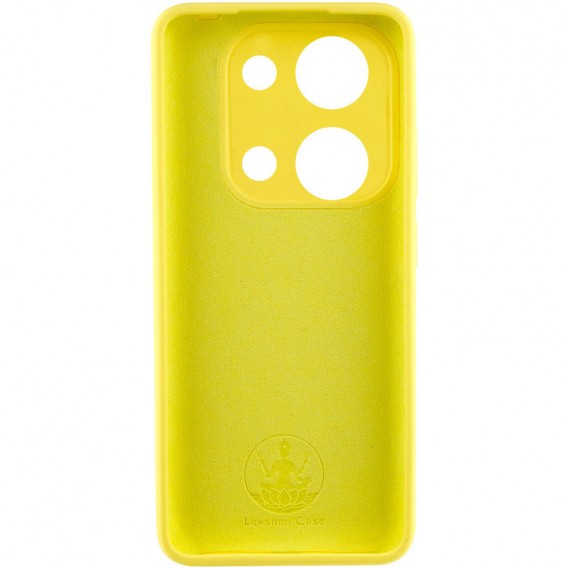 Чохол Silicone Cover Lakshmi Full Camera (AAA) для Xiaomi Redmi Note 13 Pro 4G / Poco M6 Pro 4G Жовтий / Yellow