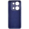 Чехол Silicone Cover Lakshmi Full Camera (AAA) для Xiaomi Redmi Note 13 Pro 4G / Poco M6 Pro 4G Темно-синий / Midnight blue
