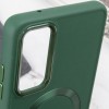 TPU чохол Bonbon Metal Style with MagSafe для Samsung Galaxy A25 5G Зелений / Army Green
