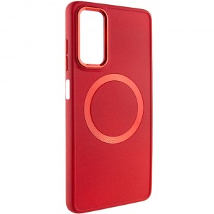 TPU чохол Bonbon Metal Style with MagSafe для Samsung Galaxy A25 5G Червоний / Red TPU чохол Bonbon Metal Style with MagSafe для Samsung Galaxy A25 5G Червоний / Red