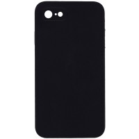 Чохол Silicone Case Square Full Camera Protective (AA) NOLOGO для Apple iPhone 6/6s (4.7") Чорний / Black