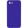 Чохол Silicone Case Square Full Camera Protective (AA) NOLOGO для Apple iPhone 6/6s (4.7") Фіолетовий / Ultra Violet