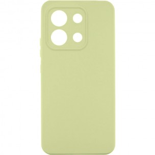Чехол Silicone Cover Lakshmi Full Camera (AA) для Xiaomi Redmi Note 13 Pro 4G / Poco M6 Pro 4G Желтый / Mellow Yellow