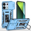 Ударостійкий чохол Camshield Army Ring для Xiaomi Redmi Note 13 Pro 4G / 14s / Poco M6 Pro 4G Блакитний / Light Blue