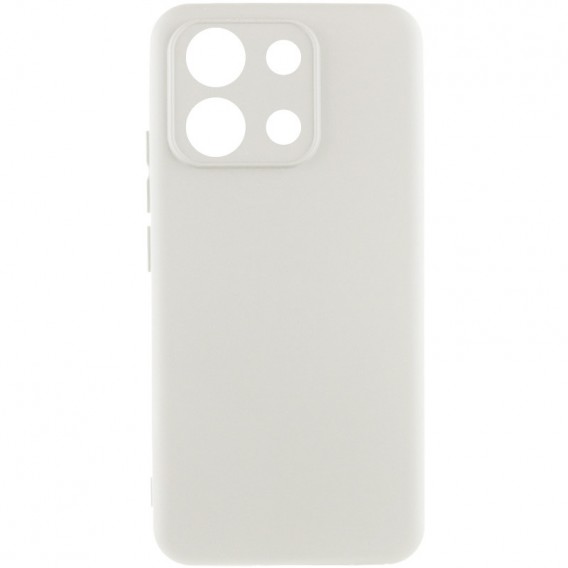 Чохол Silicone Cover Lakshmi Full Camera (AA) для Xiaomi Poco X6 / Note 13 Pro 5G Білий / White
