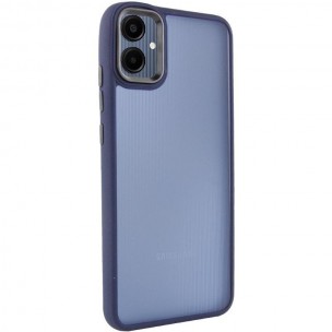 Чохол TPU+PC Lyon Frosted для Samsung Galaxy A06 Navy Blue Чохол TPU+PC Lyon Frosted для Samsung Galaxy A06 Navy Blue