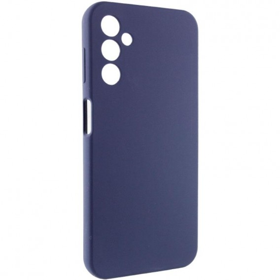 Чохол Silicone Cover Lakshmi Full Camera (AAA) для Samsung Galaxy A16 4G/5G Темно-синій / Midnight blue