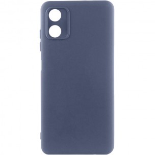 Чохол TPU GETMAN Liquid Silk Full Camera для Motorola Moto G04 / E14 Синій / Midnight Blue Чохол TPU GETMAN Liquid Silk Full Camera для Motorola Moto G04 / E14 Синій / Midnight Blue