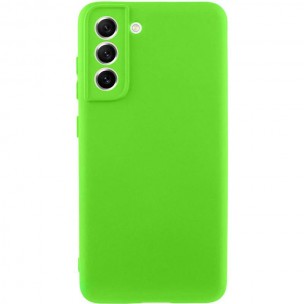 Чохол TPU GETMAN Liquid Silk Full Camera для Samsung Galaxy S21 FE Салатовий / Neon Green Чохол TPU GETMAN Liquid Silk Full Camera для Samsung Galaxy S21 FE Салатовий / Neon Green