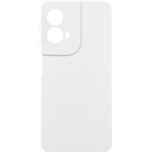 Чехол Silicone Cover Lakshmi Full Camera (AA) для Motorola Moto G85 Белый / White