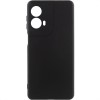 Чохол Silicone Cover Lakshmi Full Camera (AA) для Motorola Moto G85 Чорний / Black