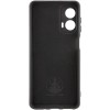 Чохол Silicone Cover Lakshmi Full Camera (AA) для Motorola Moto G85 Чорний / Black