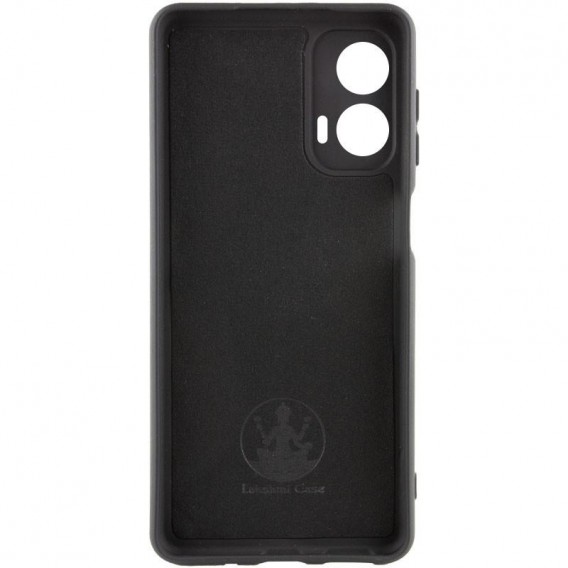 Чохол Silicone Cover Lakshmi Full Camera (AA) для Motorola Moto G85 Чорний / Black