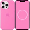 Чохол Silicone case (AAA) with Magsafe and Animation для Apple iPhone 16 Pro Max (6.9") Peony