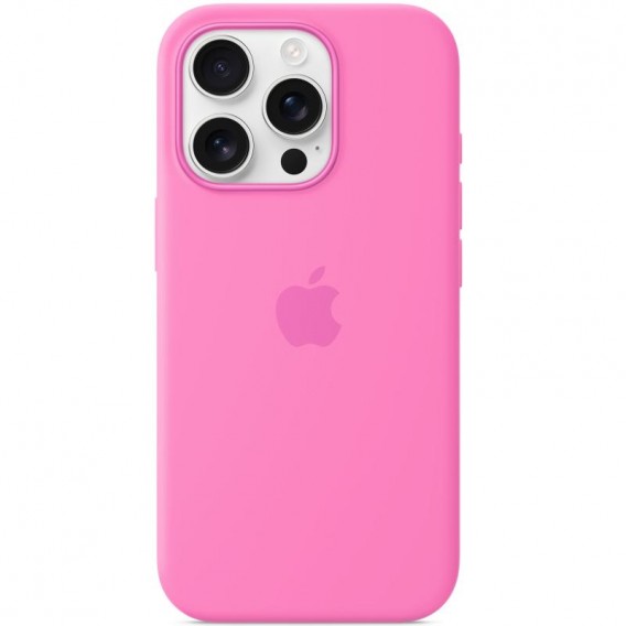 Чохол Silicone case (AAA) with Magsafe and Animation для Apple iPhone 16 Pro Max (6.9") Peony