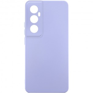 Чехол Silicone Cover Lakshmi Full Camera (AA) для Realme C65 4G Сиреневый / Dasheen