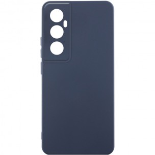 Чехол Silicone Cover Lakshmi Full Camera (AA) для Realme C65 4G Синий / Midnight Blue