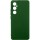 Чохол Silicone Cover Lakshmi Full Camera (AA) для Realme C65 4G Зелений / Dark green