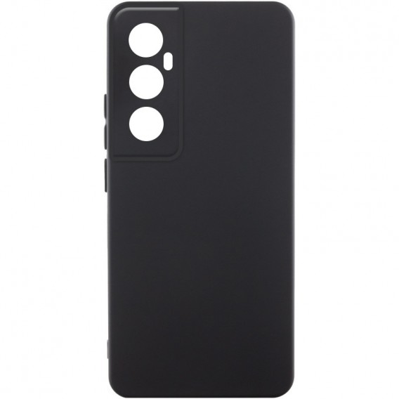 Чохол Silicone Cover Lakshmi Full Camera (AA) для Realme C65 4G Чорний / Black