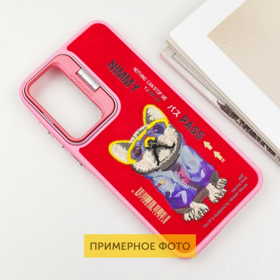 TPU+PC чехол Friends для Xiaomi Redmi 14C / Poco C75 Pink Dog