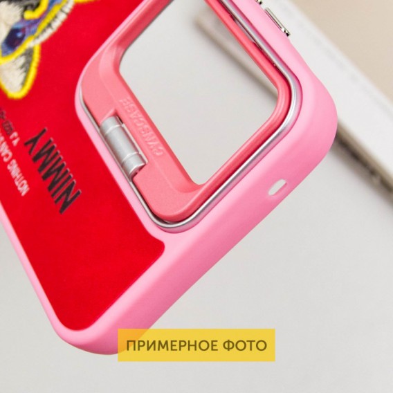 TPU+PC чехол Friends для Xiaomi Redmi 14C / Poco C75 Pink Dog