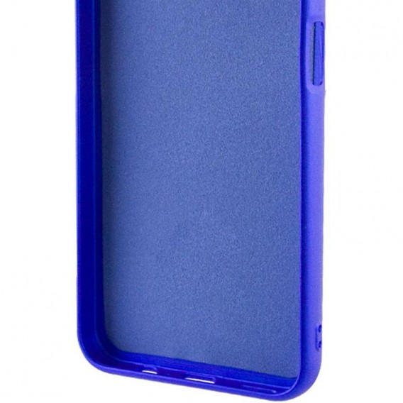 Чохол Silicone Cover Lakshmi Full Camera (AA) для Motorola Edge 50 Pro Синій / Iris