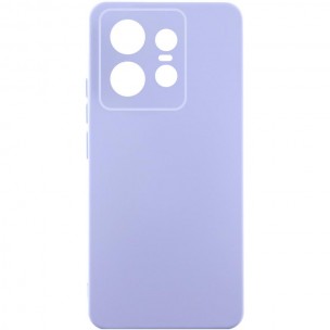 Чохол Silicone Cover Lakshmi Full Camera (AA) для Motorola Edge 50 Pro Бузковий / Dasheen