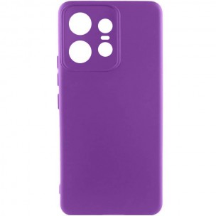 Чехол Silicone Cover Lakshmi Full Camera (AA) для Motorola Edge 50 Pro Фиолетовый / Purple