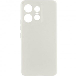 Чехол Silicone Cover Lakshmi Full Camera (AA) для Motorola Edge 50 Pro Белый / White