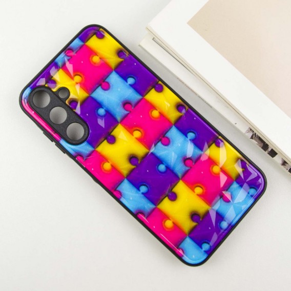 TPU+PC чохол Prisma Fluffie для Samsung Galaxy A15 4G/5G Puzzle