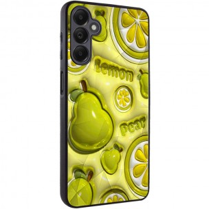TPU+PC чехол Prisma Fluffie для Samsung Galaxy A25 5G Lemon