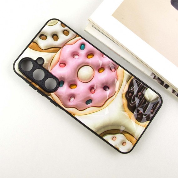 TPU+PC чехол Prisma Fluffie для Samsung Galaxy A55 Donut